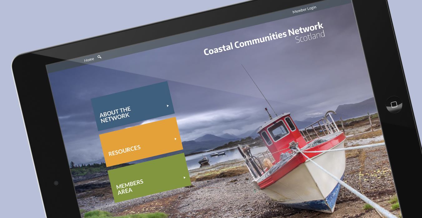 Coastal Communities Network Scotland Website