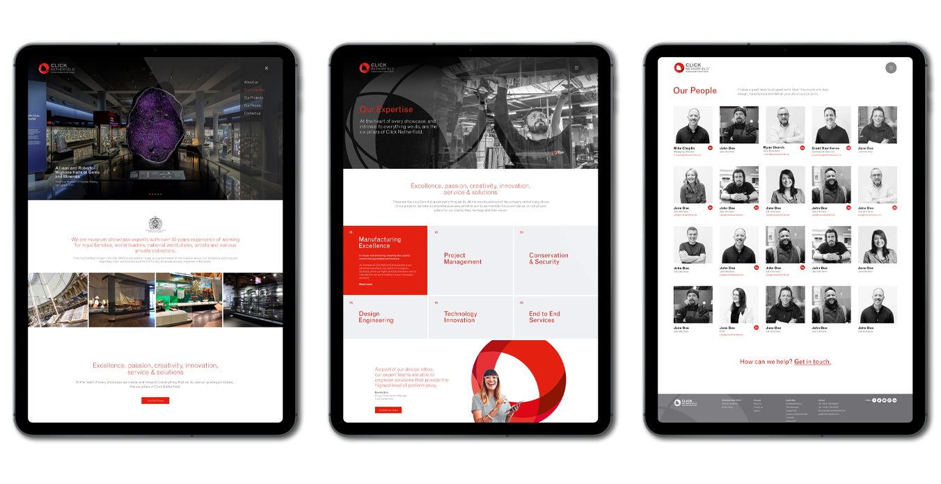 click netherfield responsive websites click netherfield responsive website